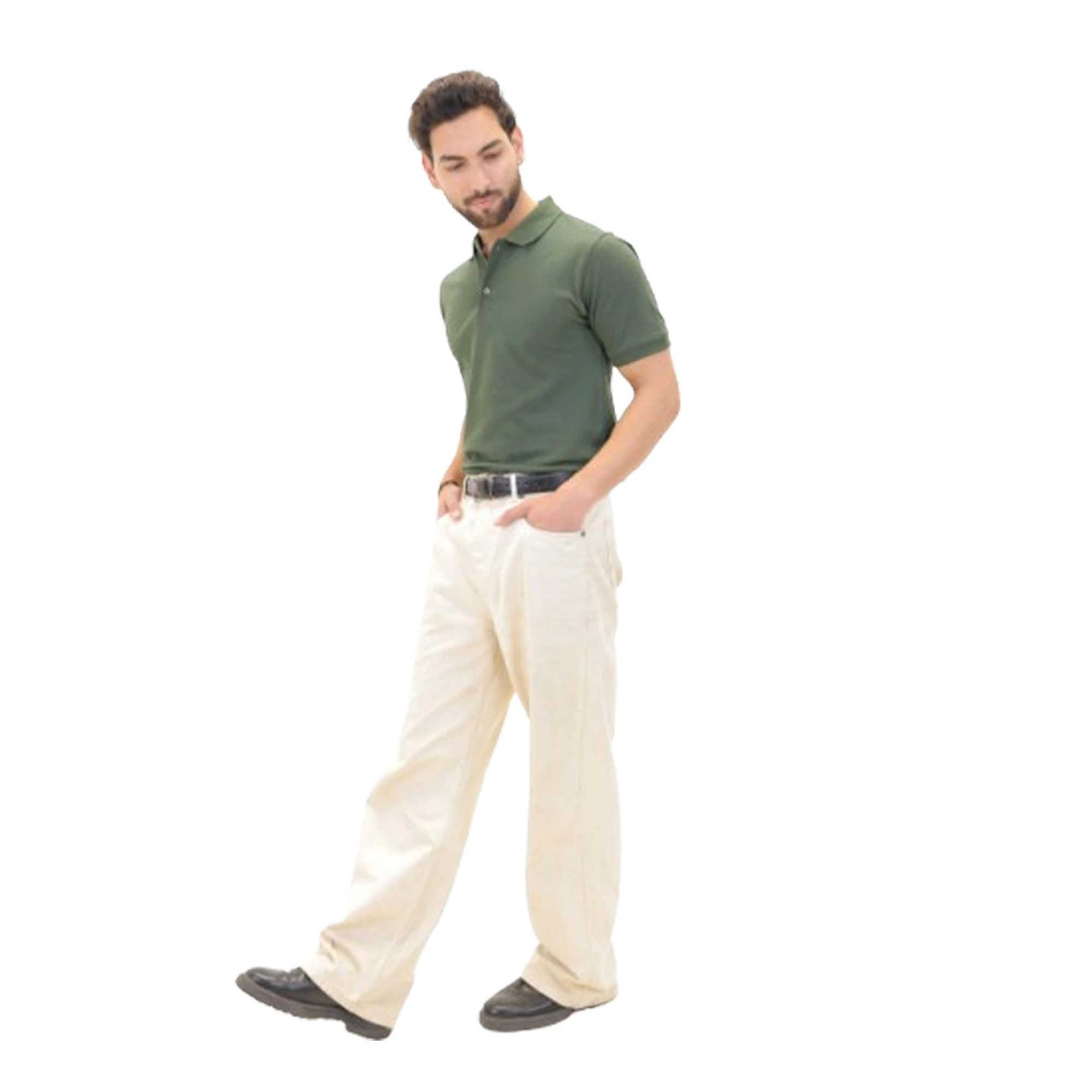 Men’s Olive Green Polo T-Shirt – Available in M, L, XL